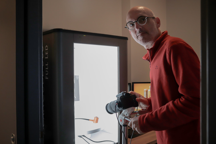 Utilisation de Scancube, studio photos à La Pipe Rit